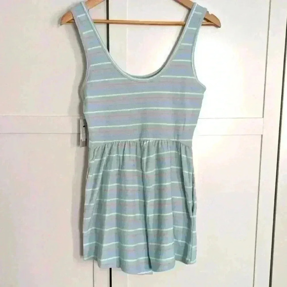 BP Terry Cloth Sleeveless Multicolor Romper - Picture 2 of 3